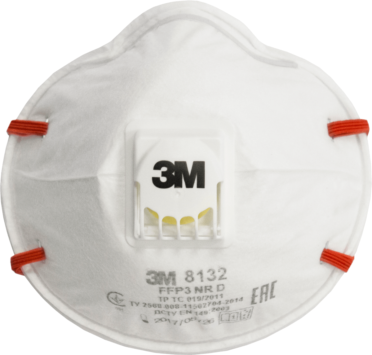 Респиратор 3M™ 8132, FFP3, с клапаном выдоха