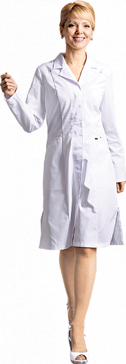 Халат ВИВА медицинский женский (белый)