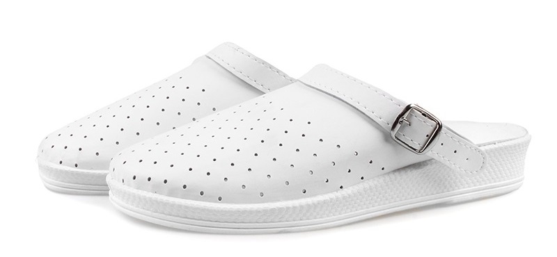 Сабо STEP 10-12-2  иск.кожа (белый)