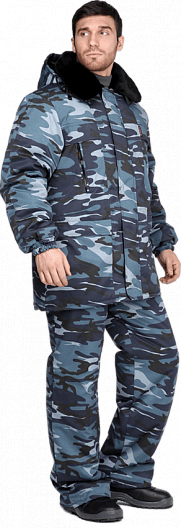 Костюм ГОРОД зимний с БР (кмф серый)