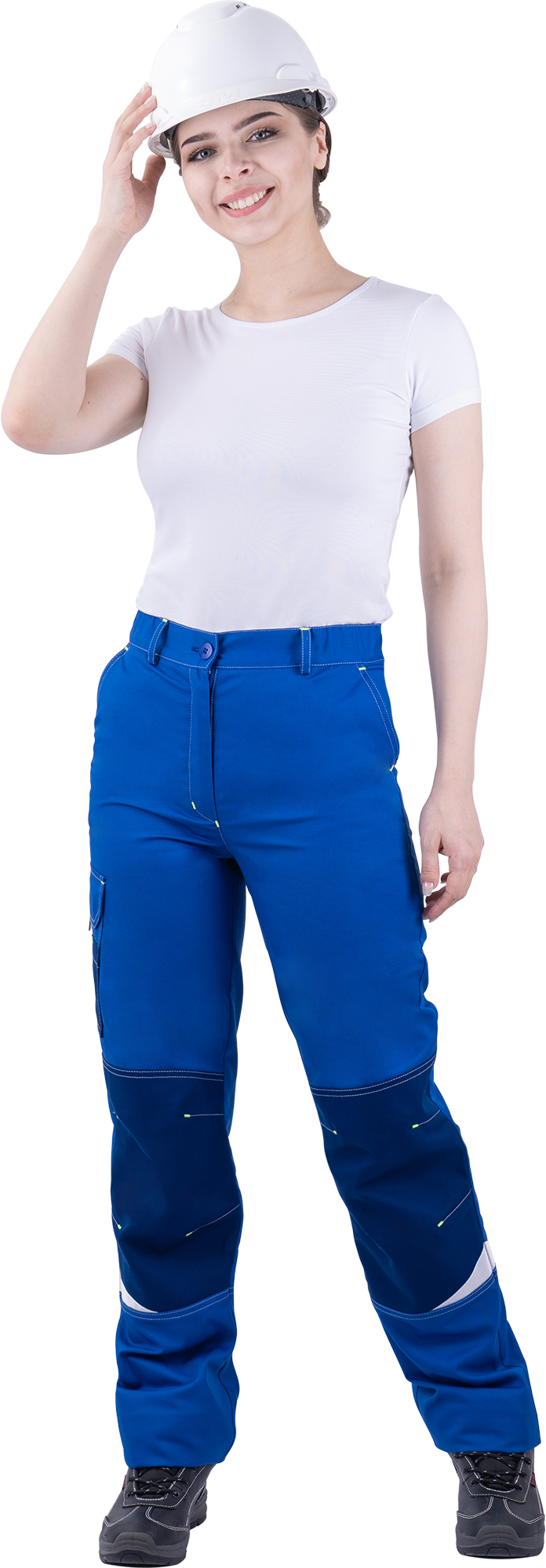 Брюки ТУРБО SAFETY женские (василек/синий)