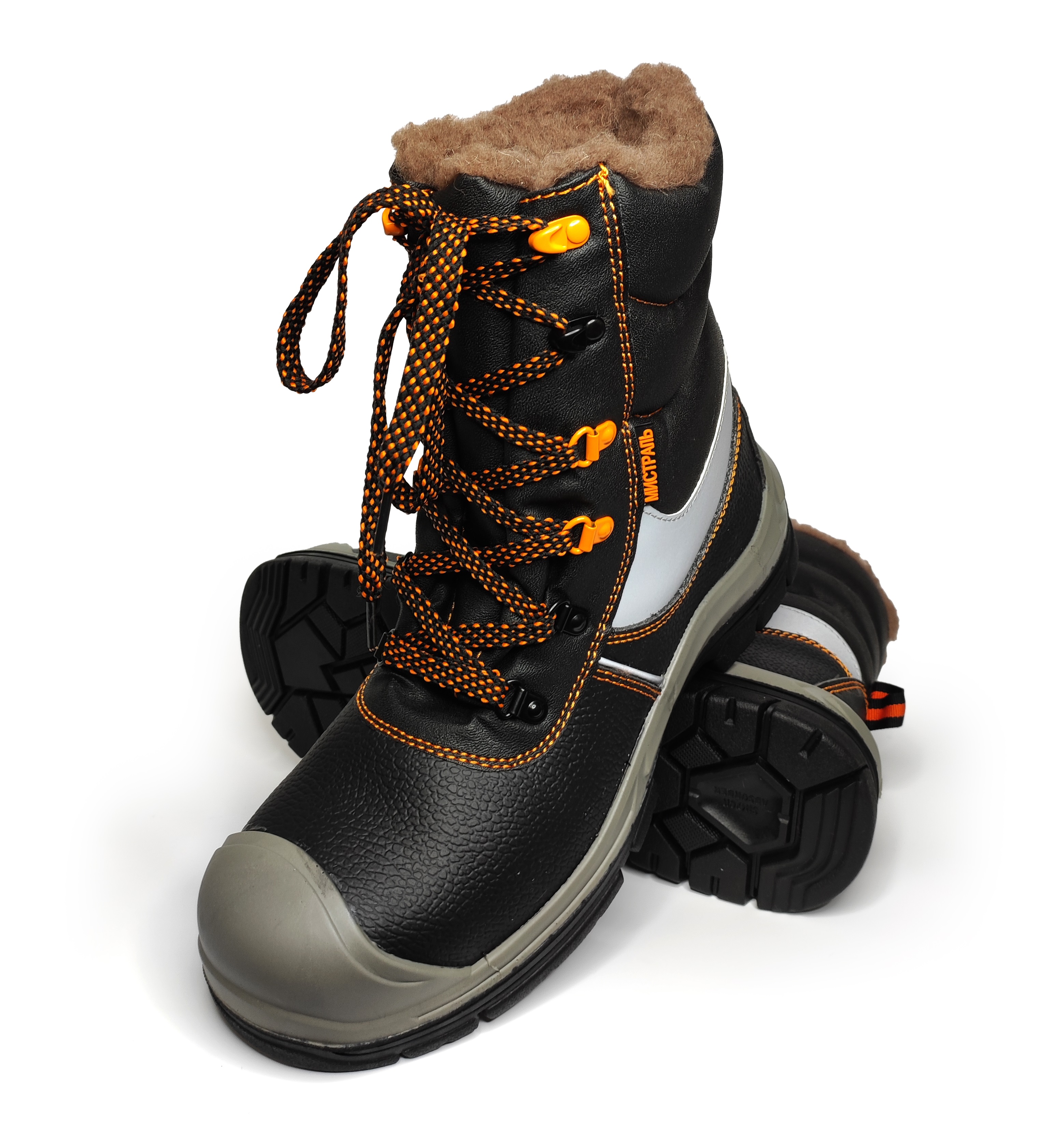 Ботинки МИСТРАЛЬ HX379-CSW шерст. мех с КП и АС