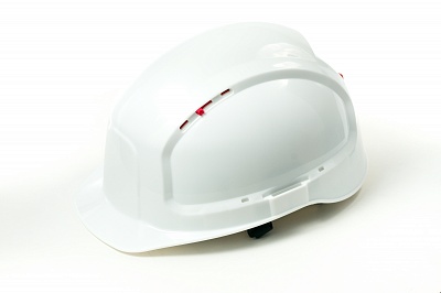 Каска РОСОМЗ™ RFI-7 TITAN RAPID 71717 с храповиком (белый)