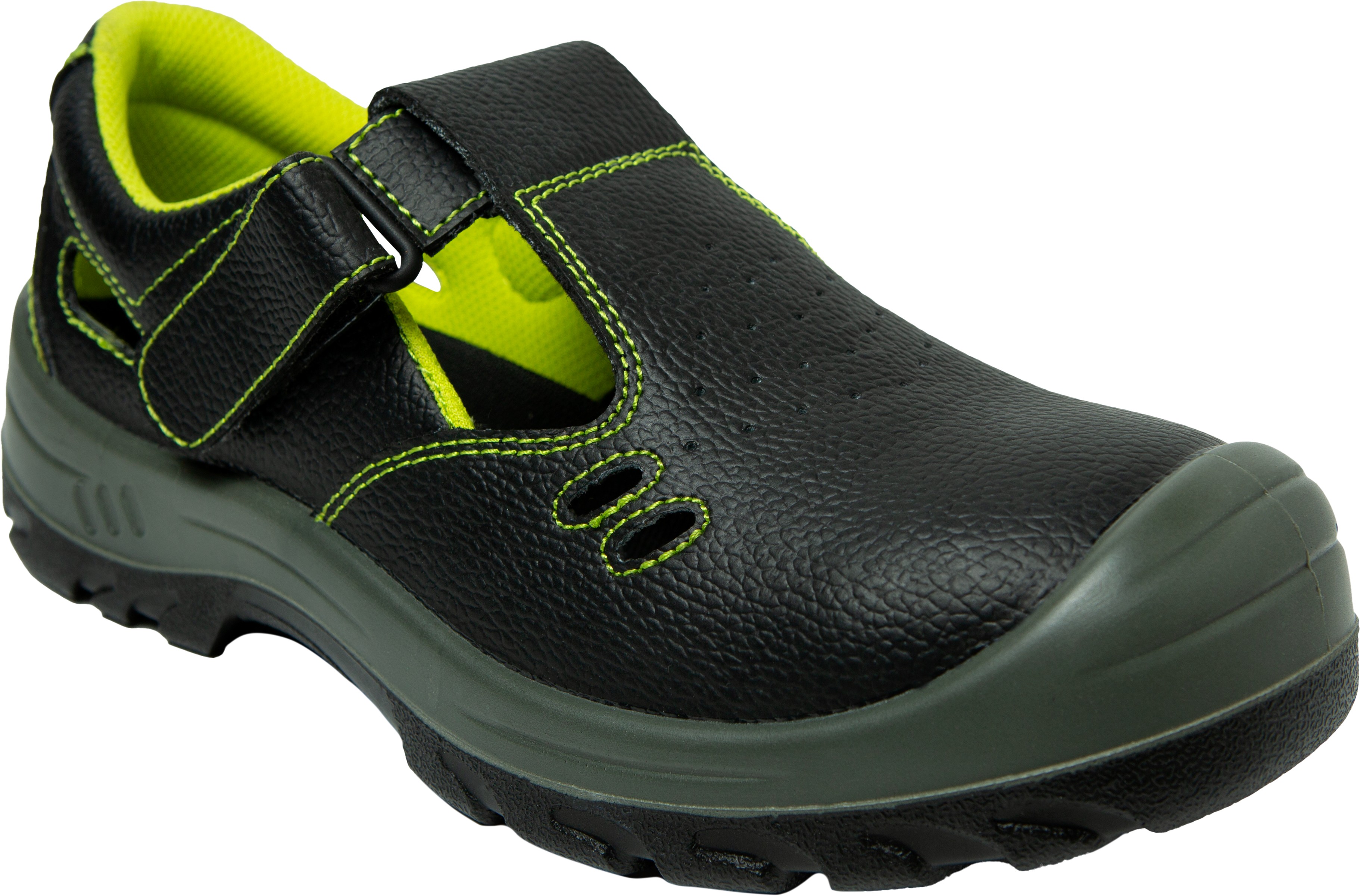 Полуботинки СПЕЦ® ПУ/ПУ с перфорацией кожаные с МП