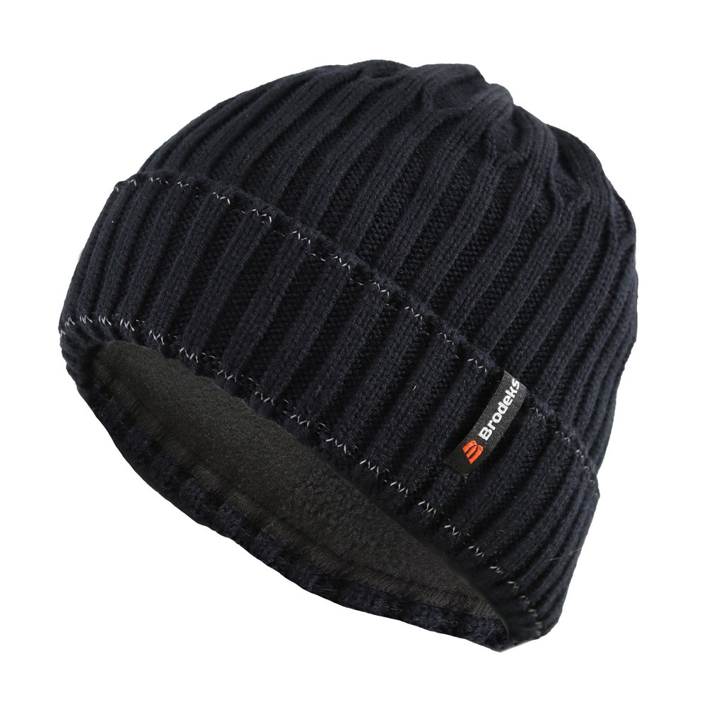 Шапка BRODEKS REGULAR FLEECE LINING (т.синий)
