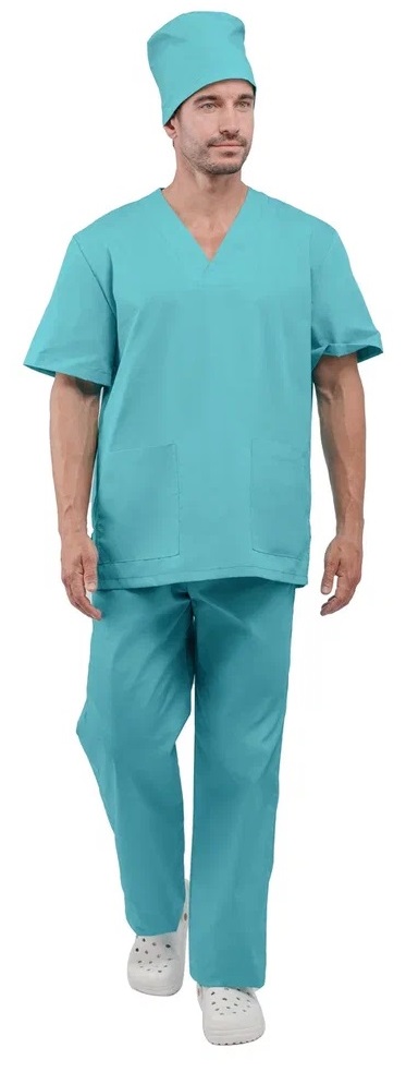 Костюм Хирургический универсальный (бирюзовый)