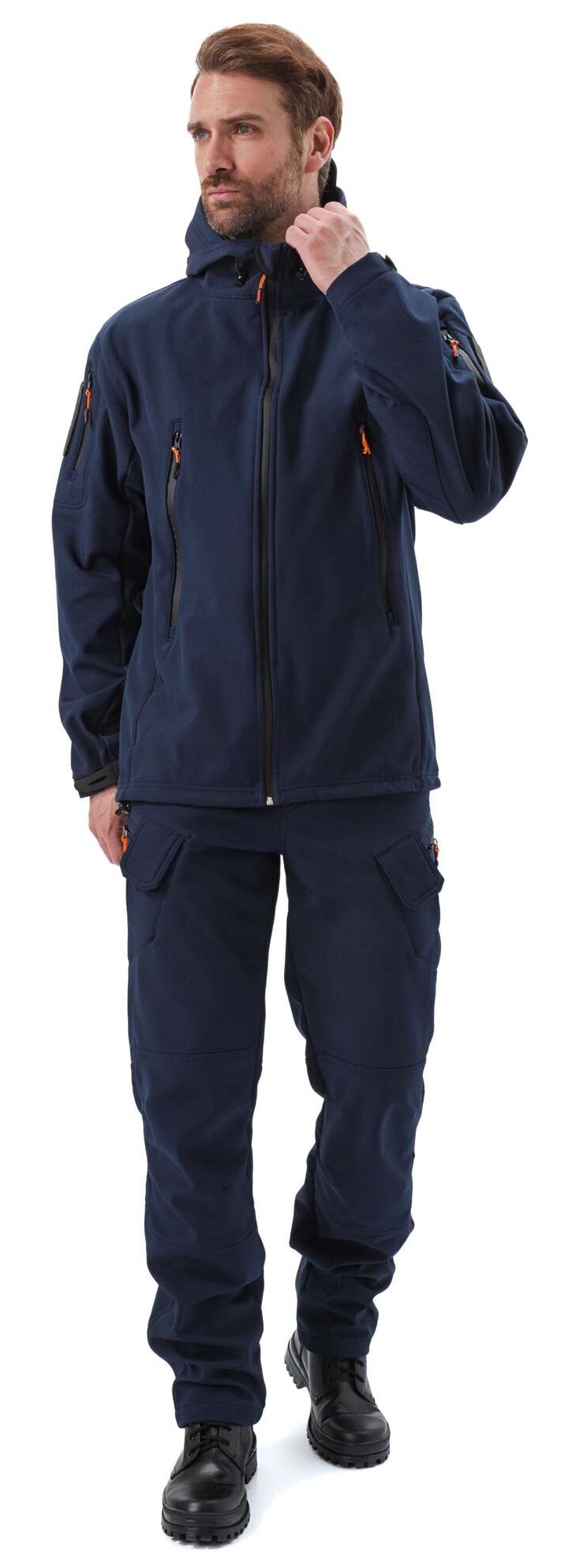 Костюм ВЕПРЬ демисезонный с БР (т.синий)