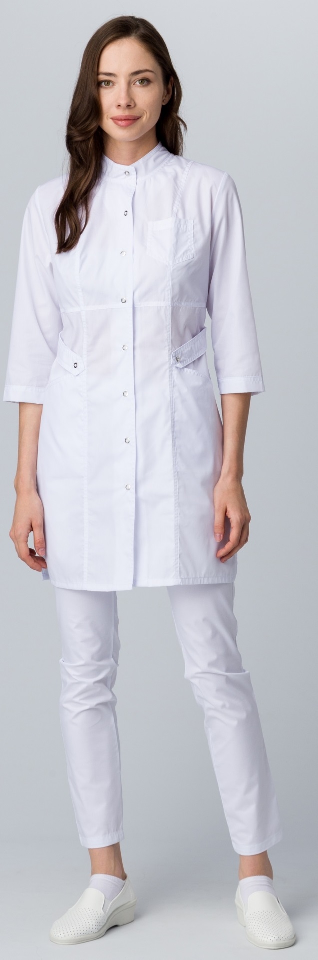 Халат MEDLINE СИМПЛ-001 женский (белый)