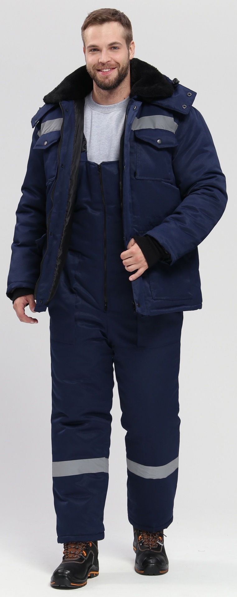 Костюм МАСТЕР-УЛЬТРА зимний с ПК (т.синий)