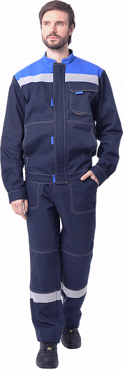 Костюм РАЦИОНАЛИЗАТОР с БР (т.синий/василёк)