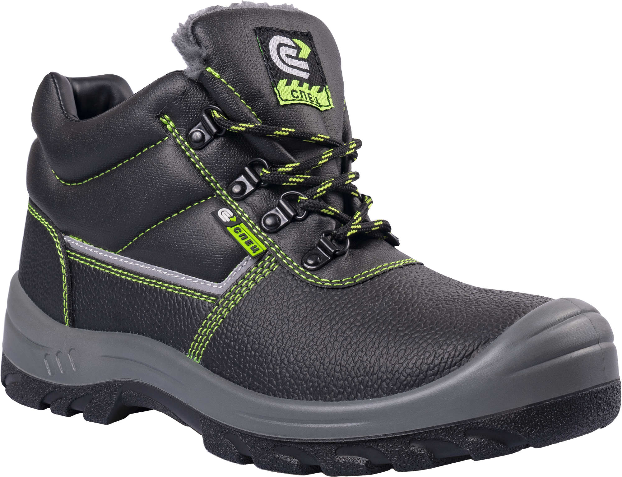 Ботинки СПЕЦ® ПУ/ПУ иск.мех с МП