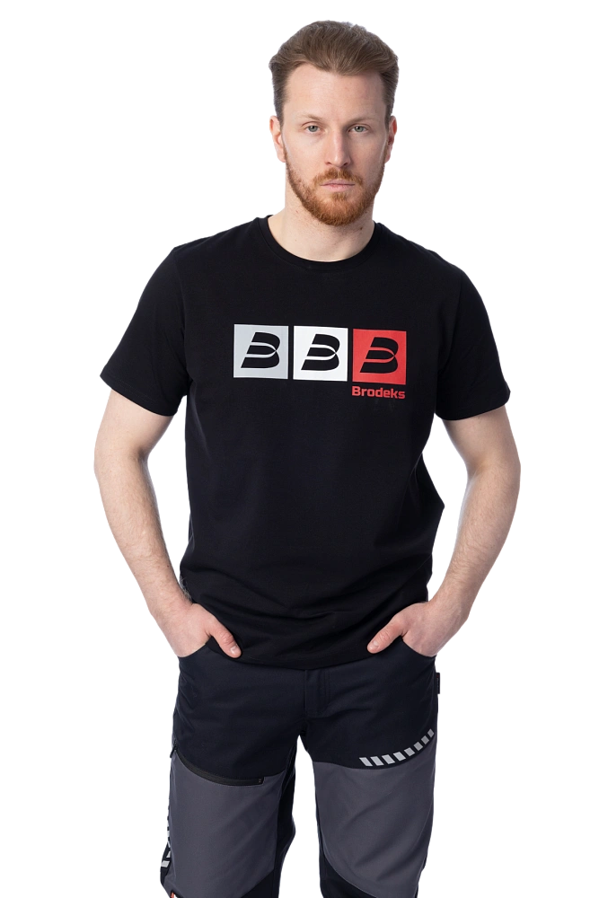 Футболка BRODEKS KS705 (черный) Футболка BRODEKS KS705 (черный)