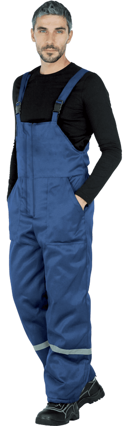 Полукомбинезон ЗИМА зимний (т.синий)