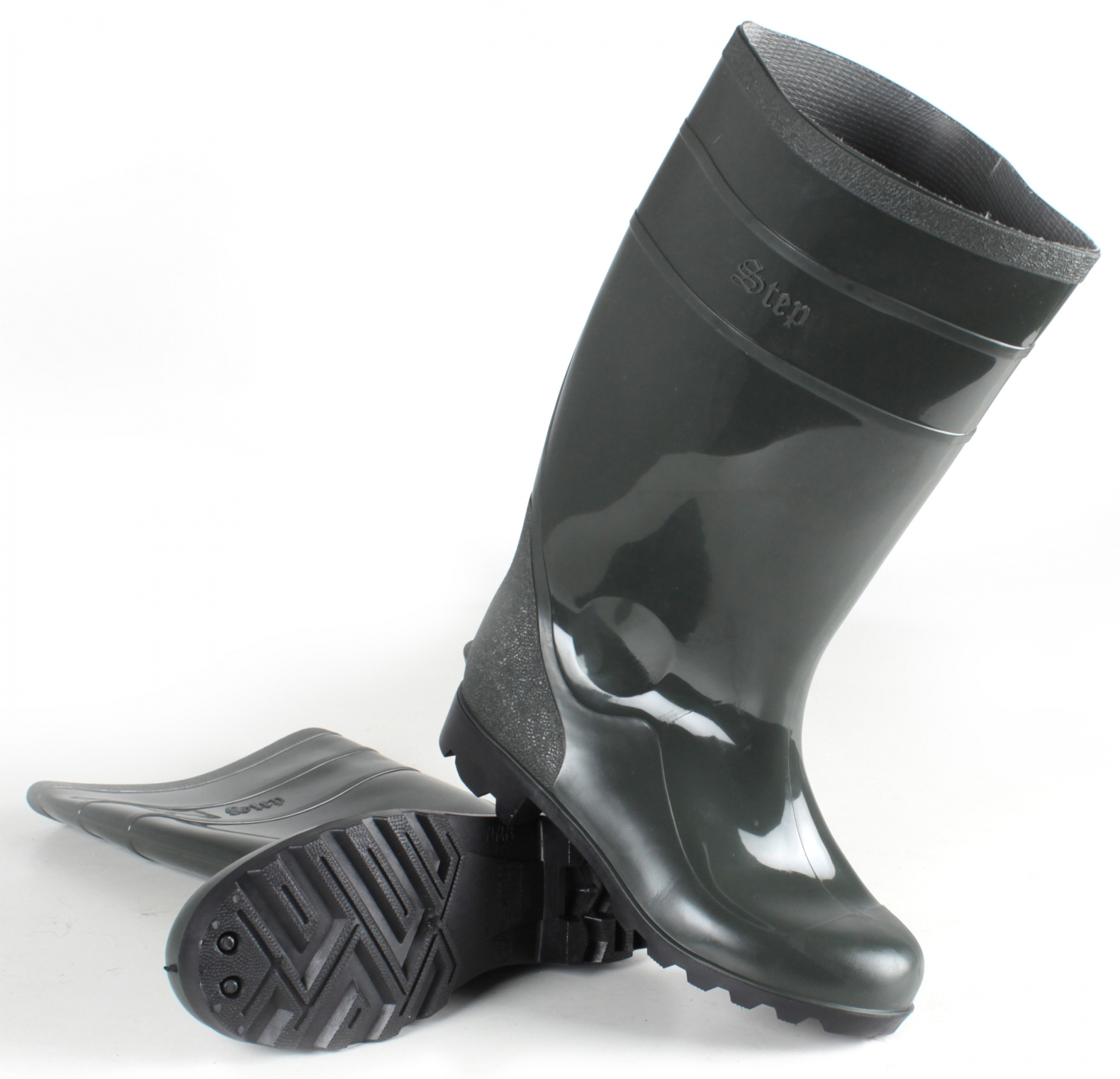 Сапоги STEP С-40 ПВХ двухкомпонентные (оливковый)