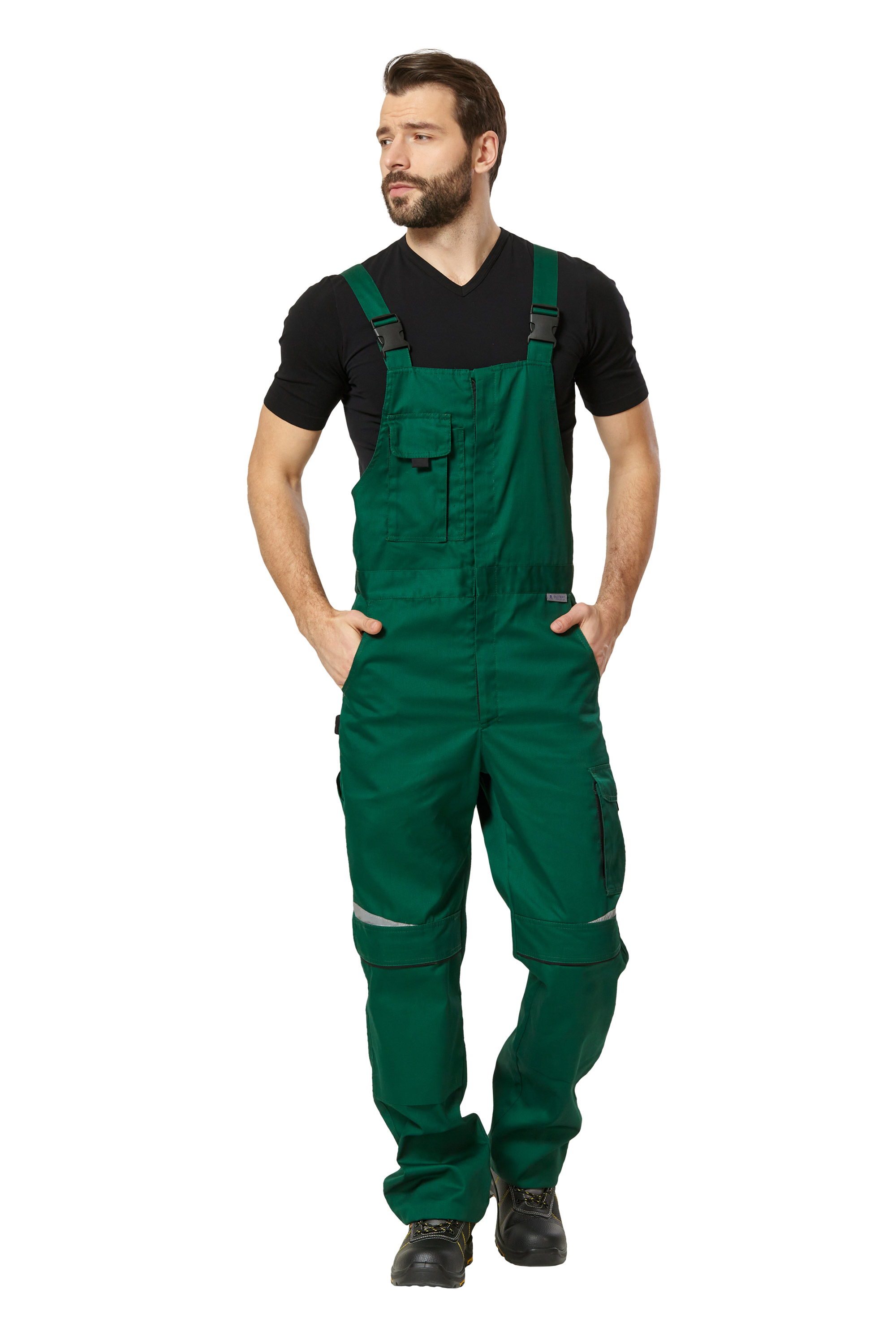 Полукомбинезон АЛАТАУ (зеленый/черный)