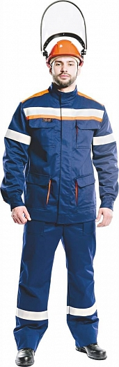 Костюм термостойкий 14 кал/см2 из огнезащитной ткани WORKER (куртка/брюки)