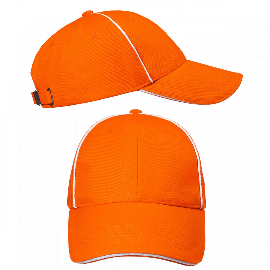 Бейсболка LEADER 206 (нм) (оранжевый)