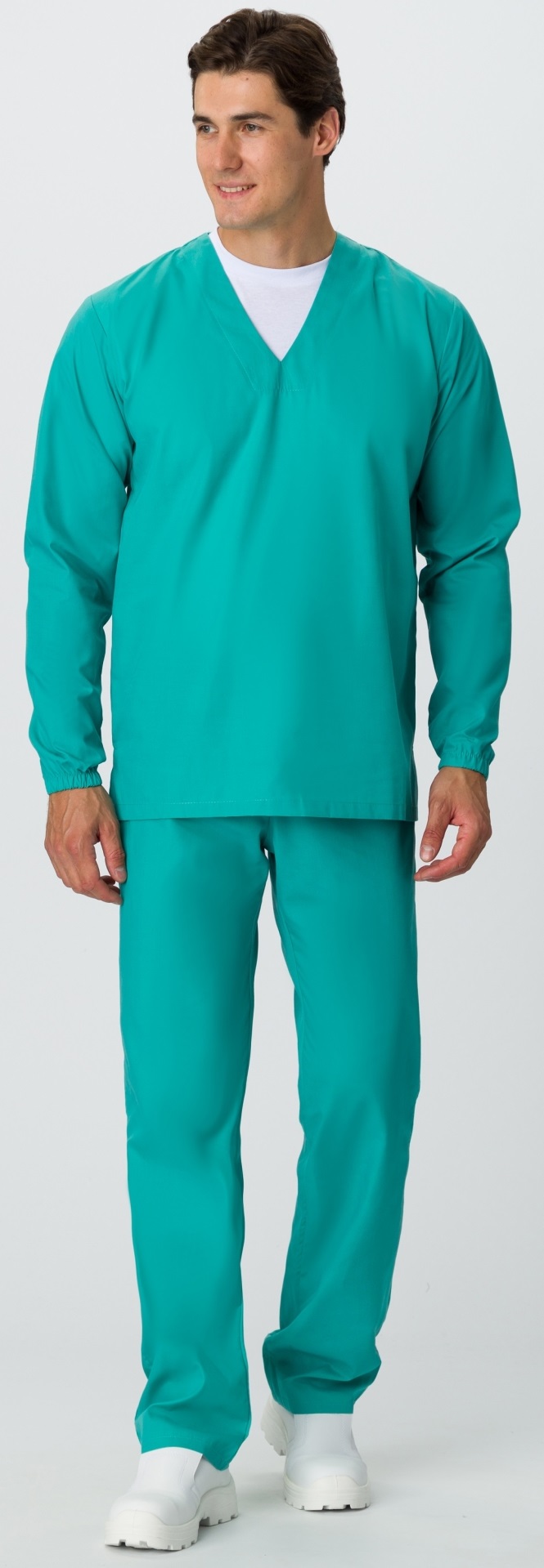 Костюм ХАССП-БАЗА с БР (бирюзовый)