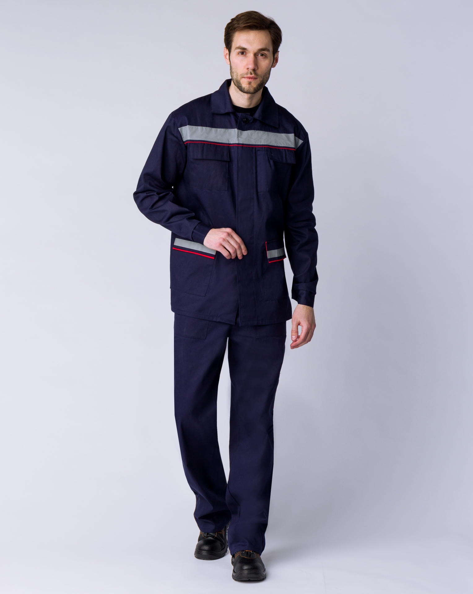 Костюм ПРОФЕССИОНАЛ СОП NEW с ПК (т.синий)