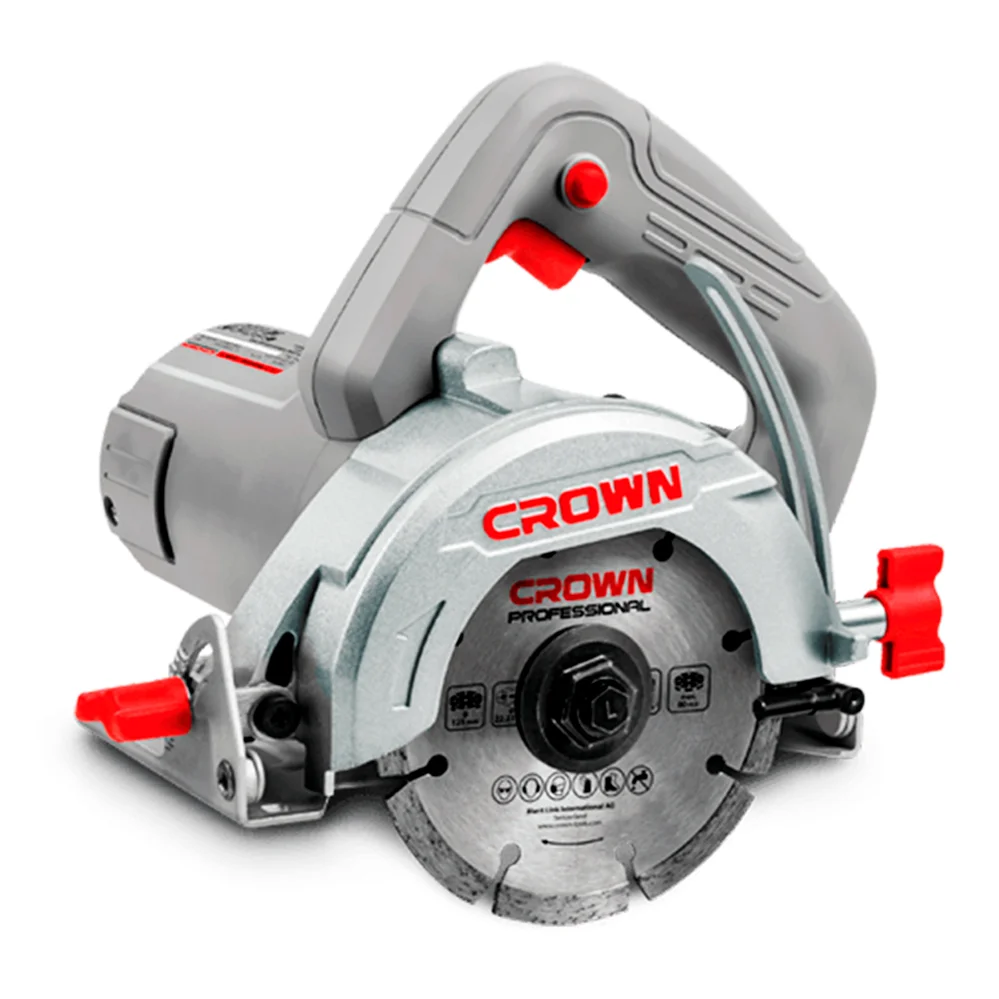 Алмазная Пила (Плиткорез) CROWN CT15228-125T-W 1300Вт 12000об/мин М14 125мм 22,23мм