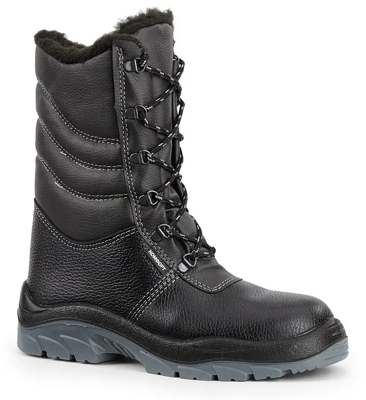 Ботинки КОМФОРТ рабочие зимние (черный)