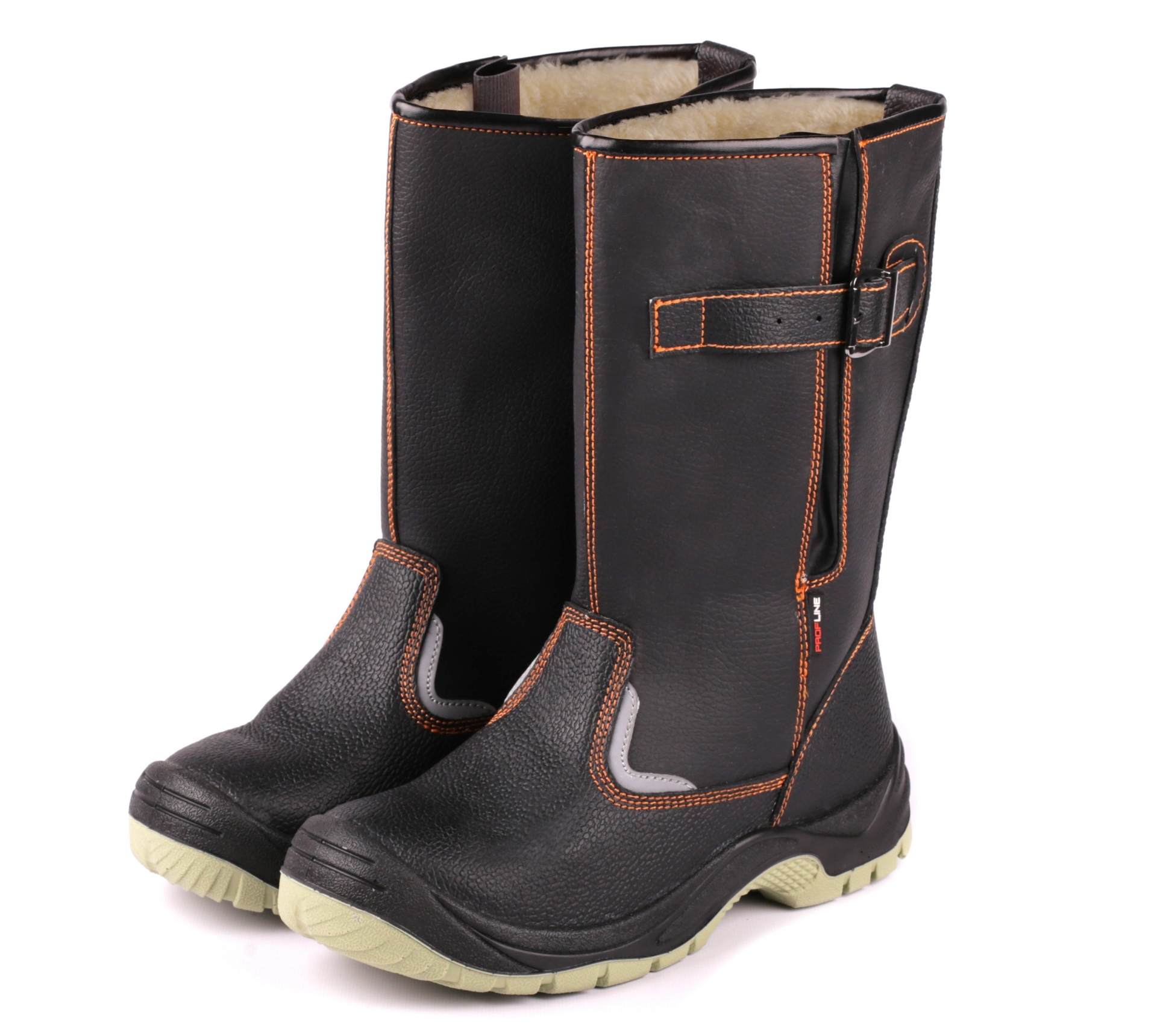 Сапоги PROFLINE ПУ/ТПУ иск.мех с МП и МС