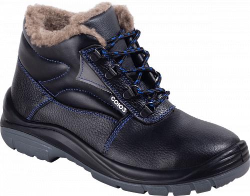 Ботинки СОЮЗНИК ПУ/ТПУ шерст. мех с МП