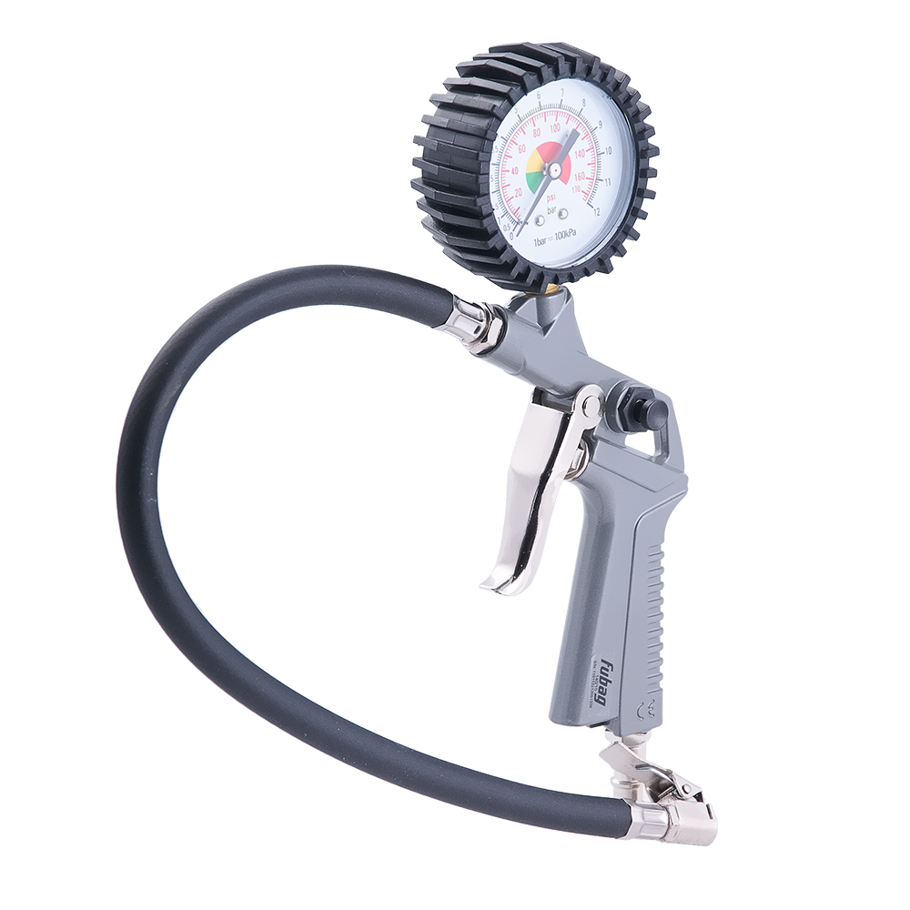 Пневмопистолет для накачки FUBAG с манометром