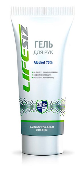 Гель ЭЛЕН антибактерицидный 100 мл (спирт 70%)
