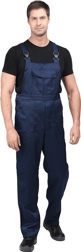 Полукомбинезон летний (т.синий)