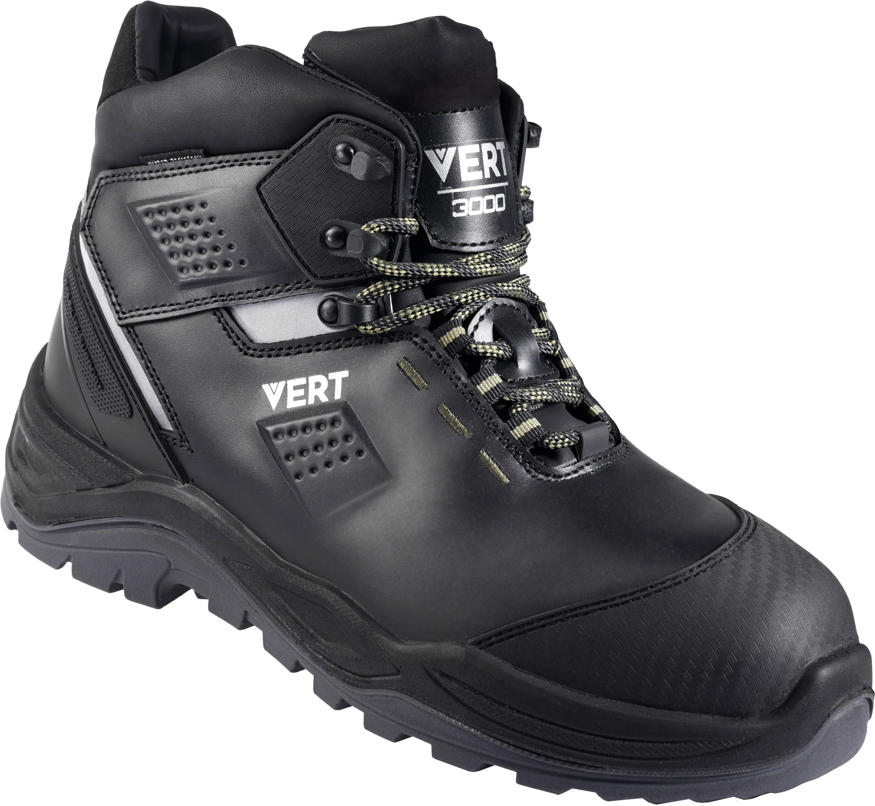 Ботинки VERT ПУ/ТПУ нат.мех с КП и КС (черный)