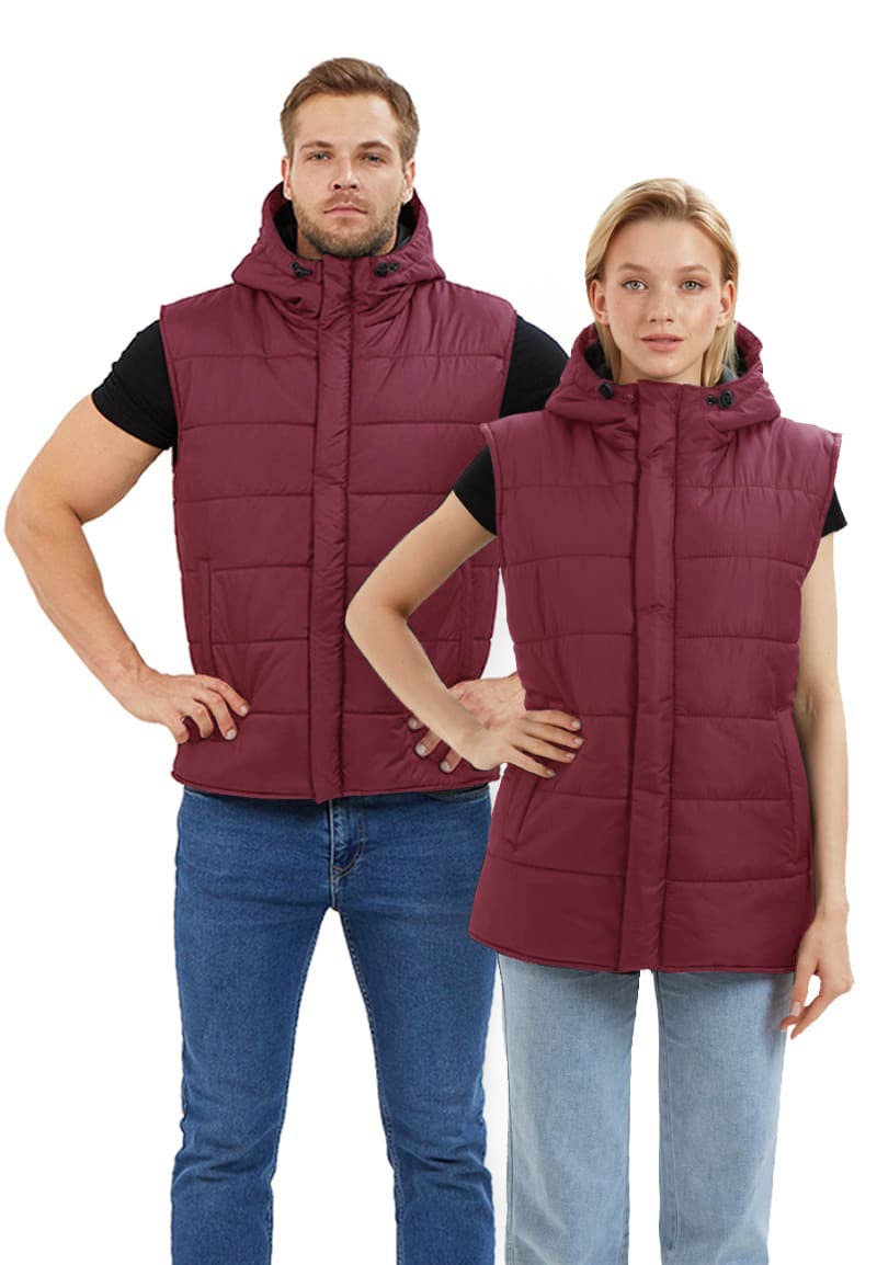 Жилет ДЕЛЬТА зимний (бордовый)