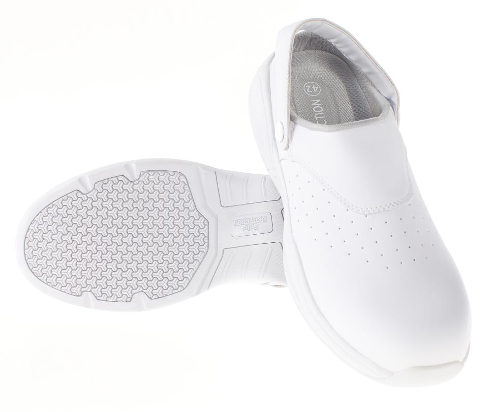 Сабо WHITE GRIP PROTECTION 19142 ЭВА-Нитрил с ПП (белый)