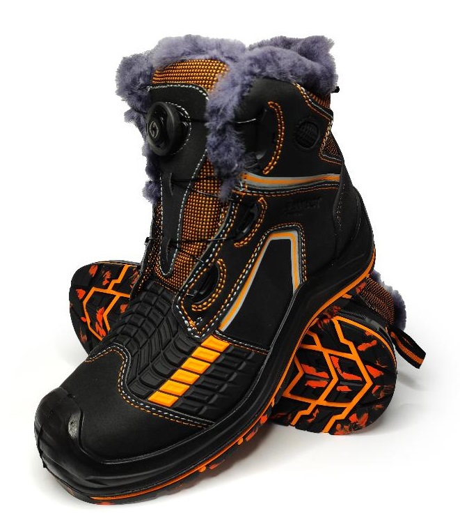 Ботинки PERFECT PROTECTION PREMIUM EDITION КЕВЛАР KTR4-CKW ПУ-Резина нат.мех с ПП и АС