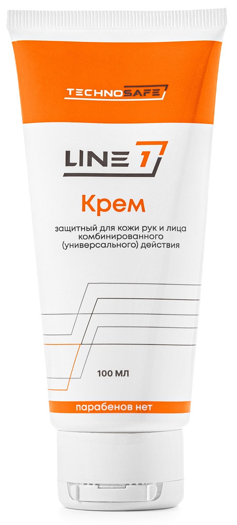 Крем LINE 1 защитный для кожи рук и лица комбинированного (универсального) действия 100 мл