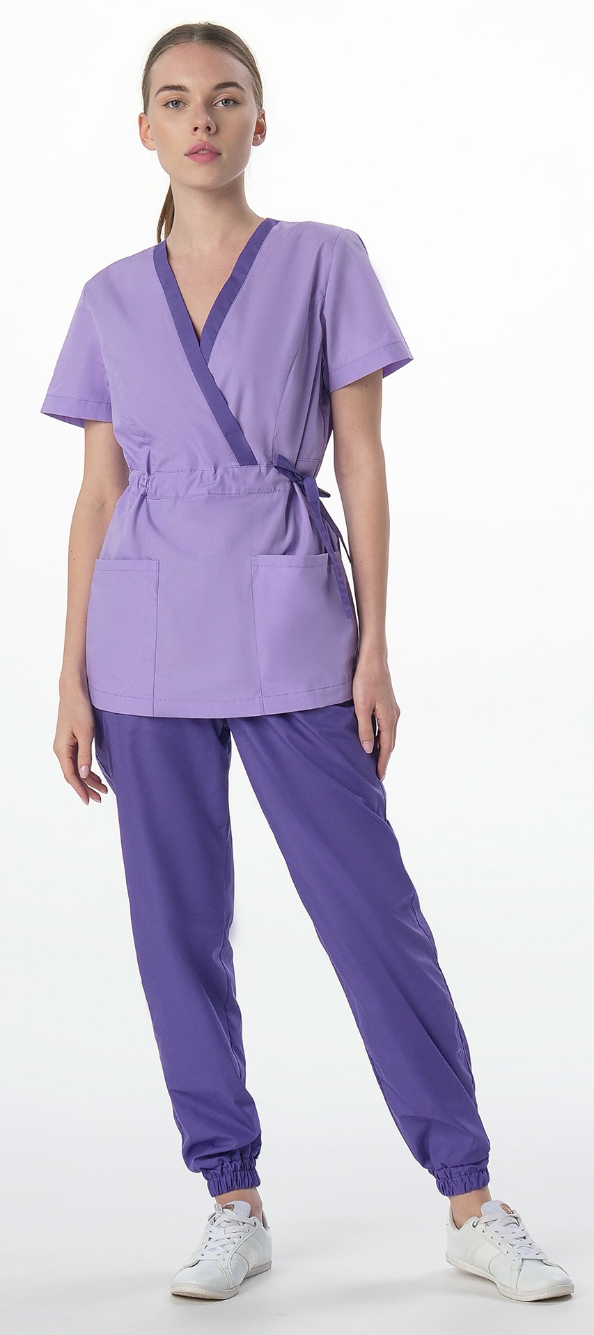 Костюм MEDLINE СИМПЛ-001 женский с БР (фиолетовый/сирень)