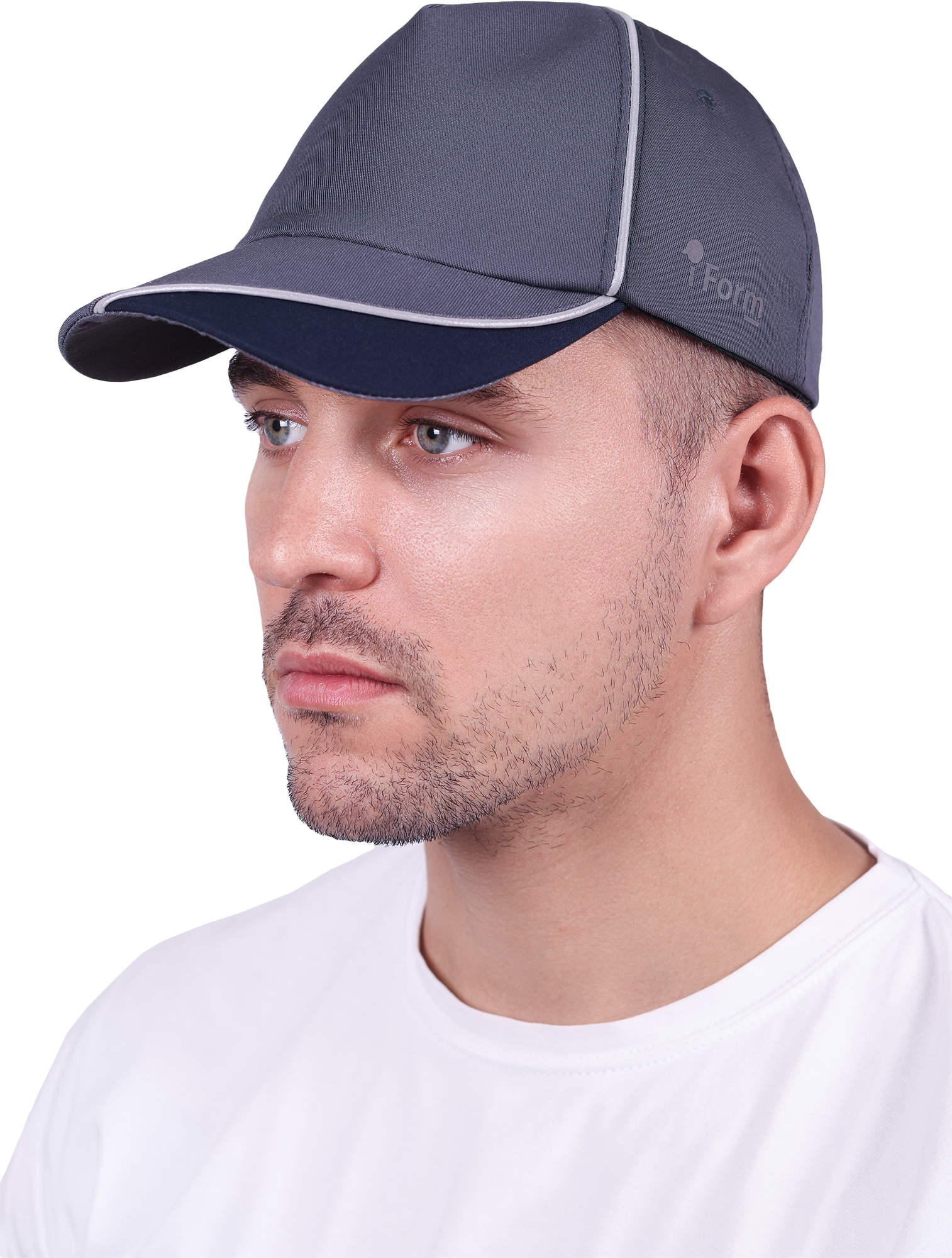 Бейсболка IFORM (серый/т.серый)