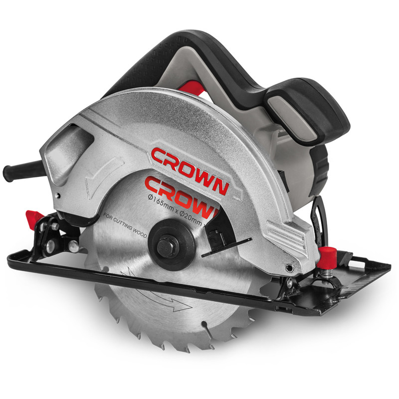 Дисковая пила CROWN CT15187-165 1200Вт 5500об/мин 165мм