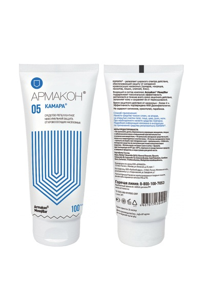 Крем КАМАРА от укусов насекомых 100 мл