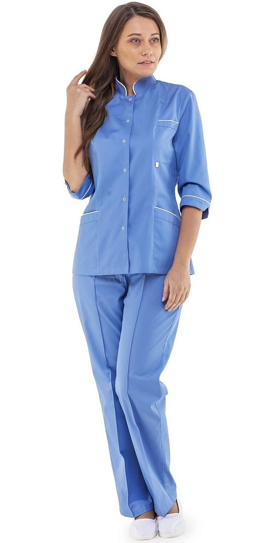 Куртка БЕЛУ женская (голубой)