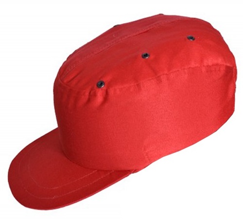 Каскетка защитная (красный)