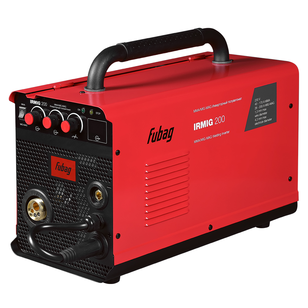 Сварочный полуавтомат FUBAG IRMIG 200 с горелкой 250 А 3 м