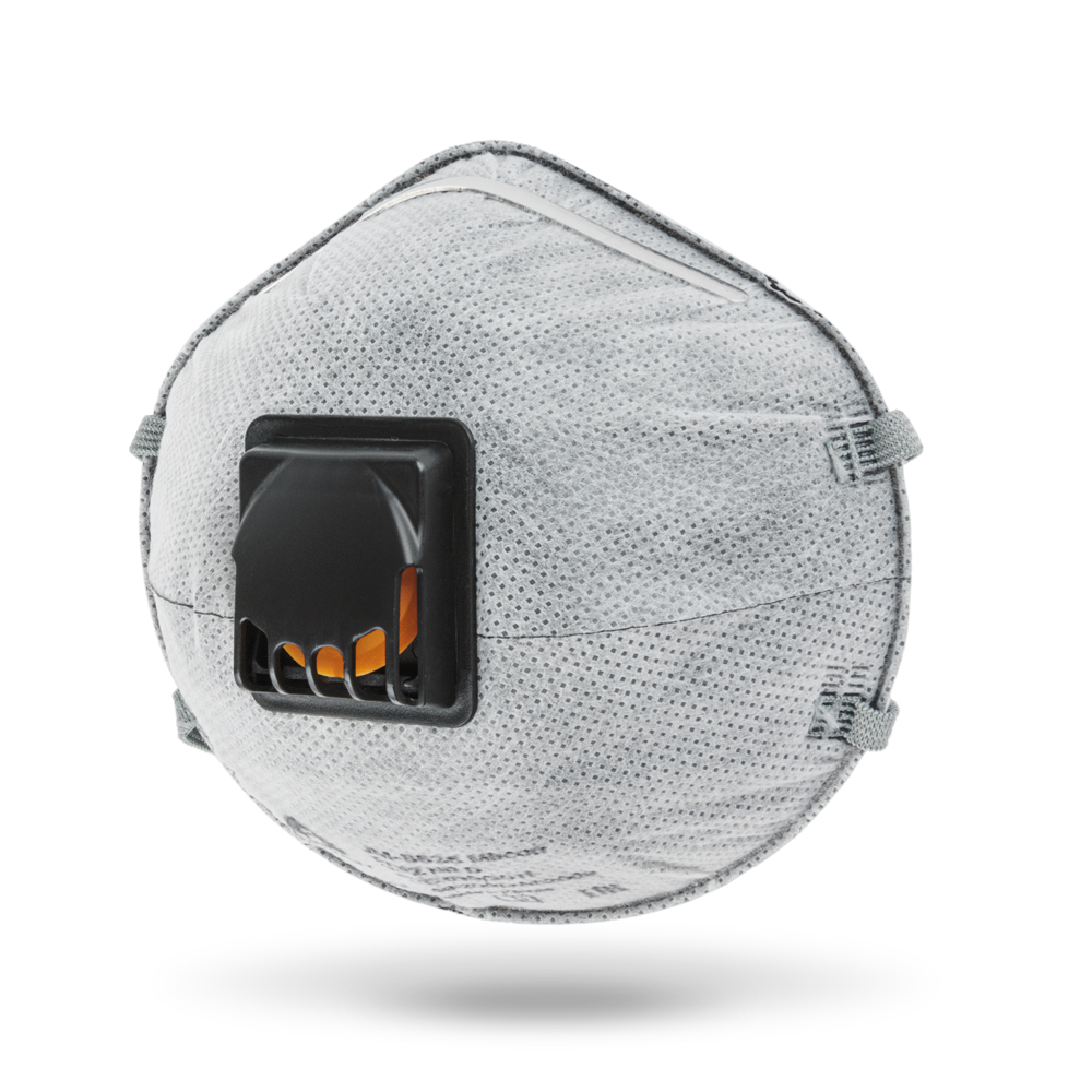 JS-8626 Полумаска Mircon противоаэрозольная с клапаном класс защиты FFP2 NR D ОТГРУЗКА КРАТНО 10 ШТ