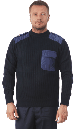 Свитер МЧС зимний (т.синий)