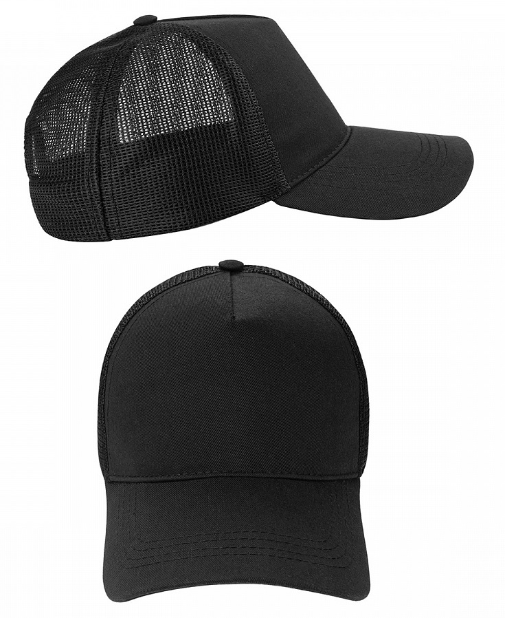 Бейсболка LEADER MESH сетка (нм) (черный)