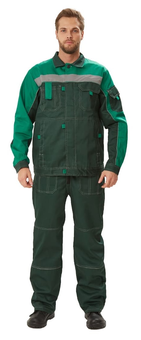 Костюм РОЛЬФ с ПК (т.зеленый/св.зеленый)