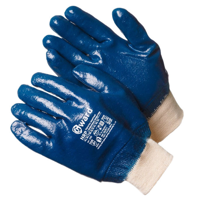 Перчатки NRP МБС КЩС c полным нитриловым покрытием