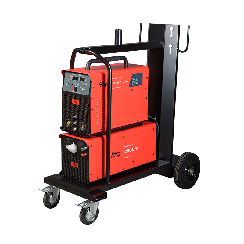 Сварочный FUBAG INTIG 400T W DC PULSE+горелка FB TIG 18 5P 4m+блок охлаждения Cool 70+тележка
