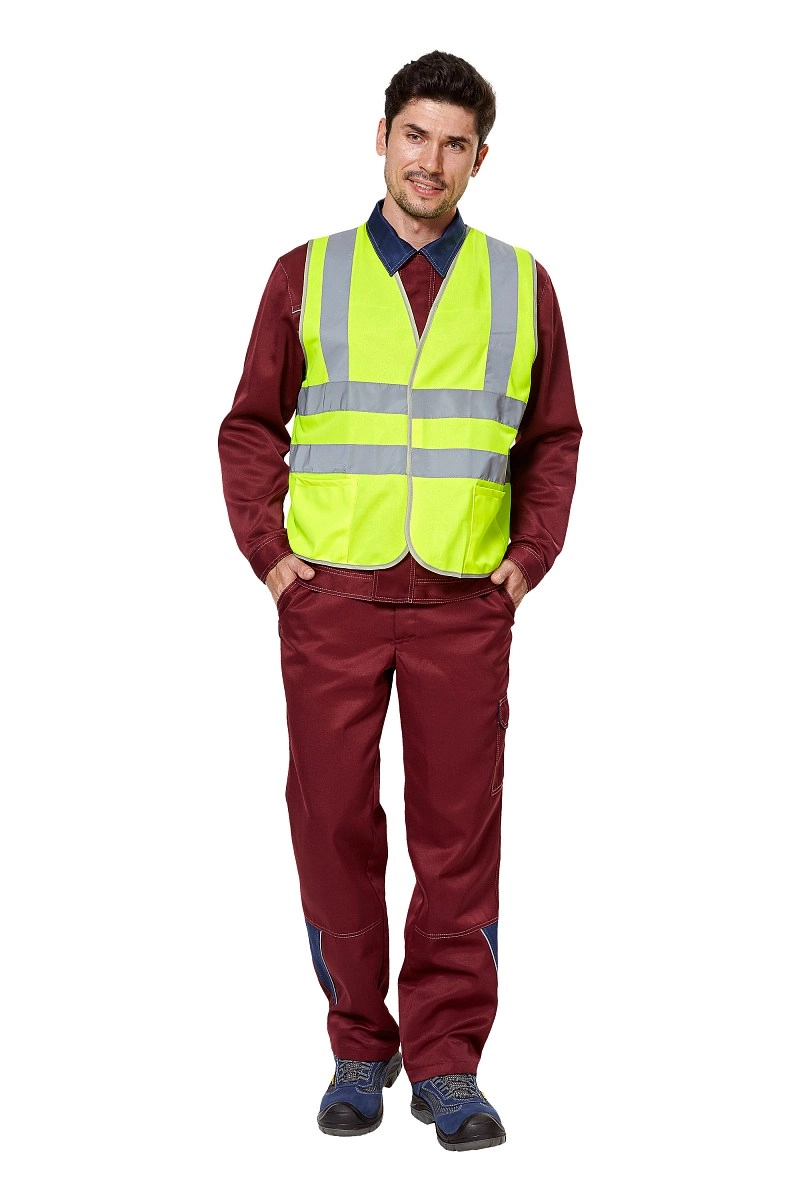 Жилет сигнальный с СОП (оранжевый)