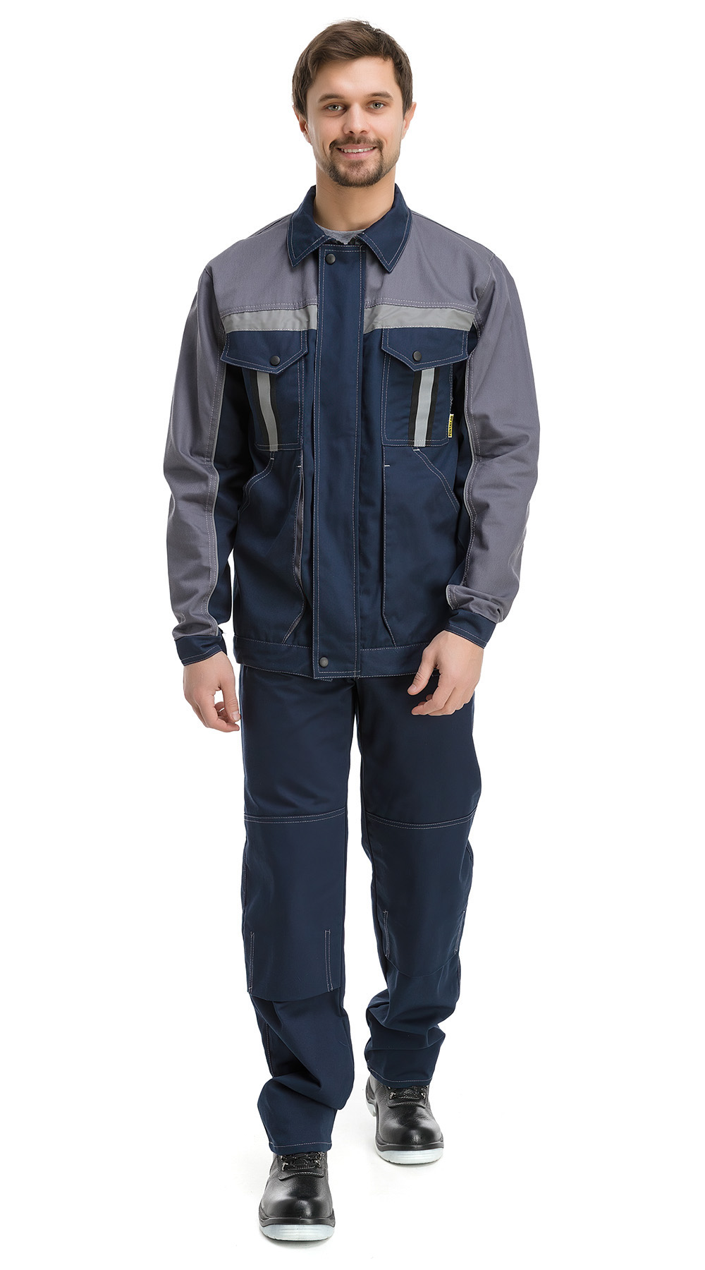 Костюм RONTA KS804 с БР (т.синий/серый)